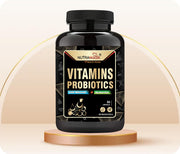 Multivitamin Multi-mineral, Antioxidant and Pro biotics with Herbal blends- 60 Capsules