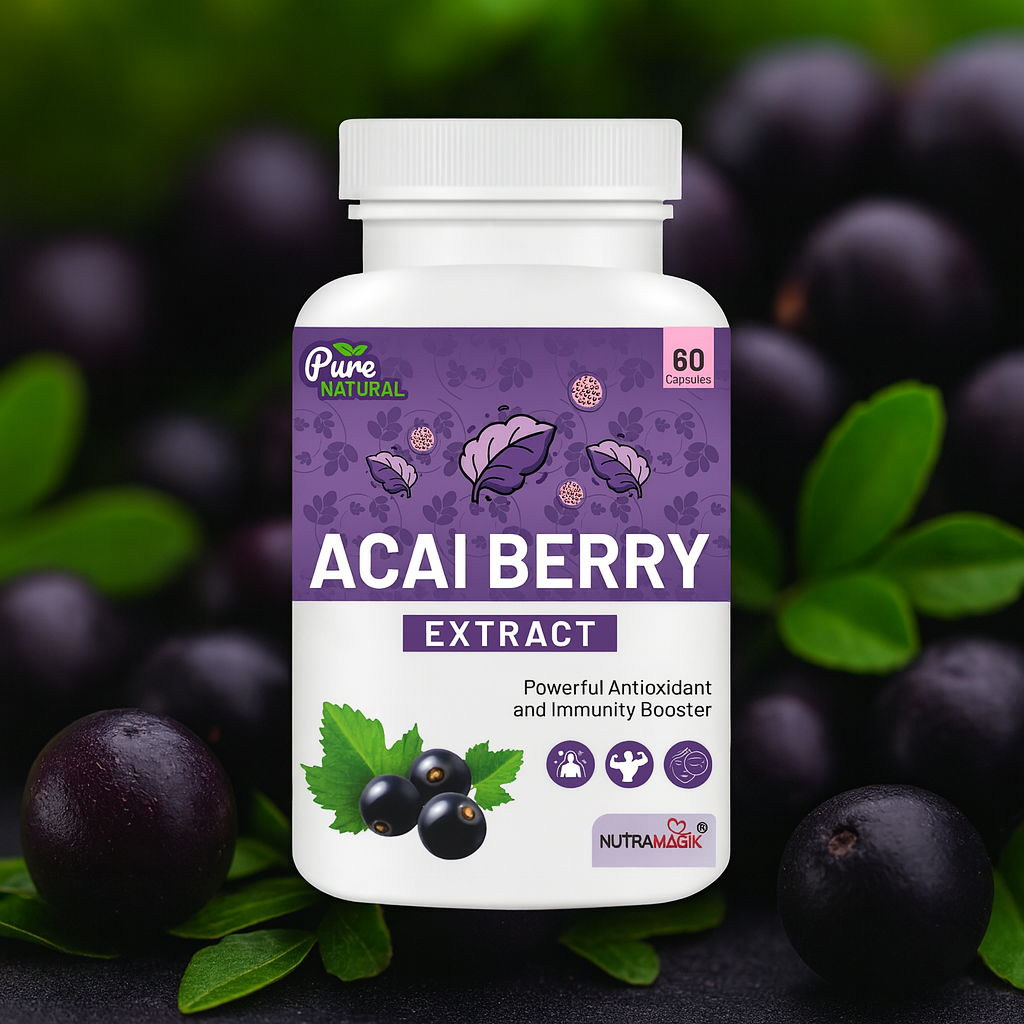 Acai Berry Extract - 60 Capsules