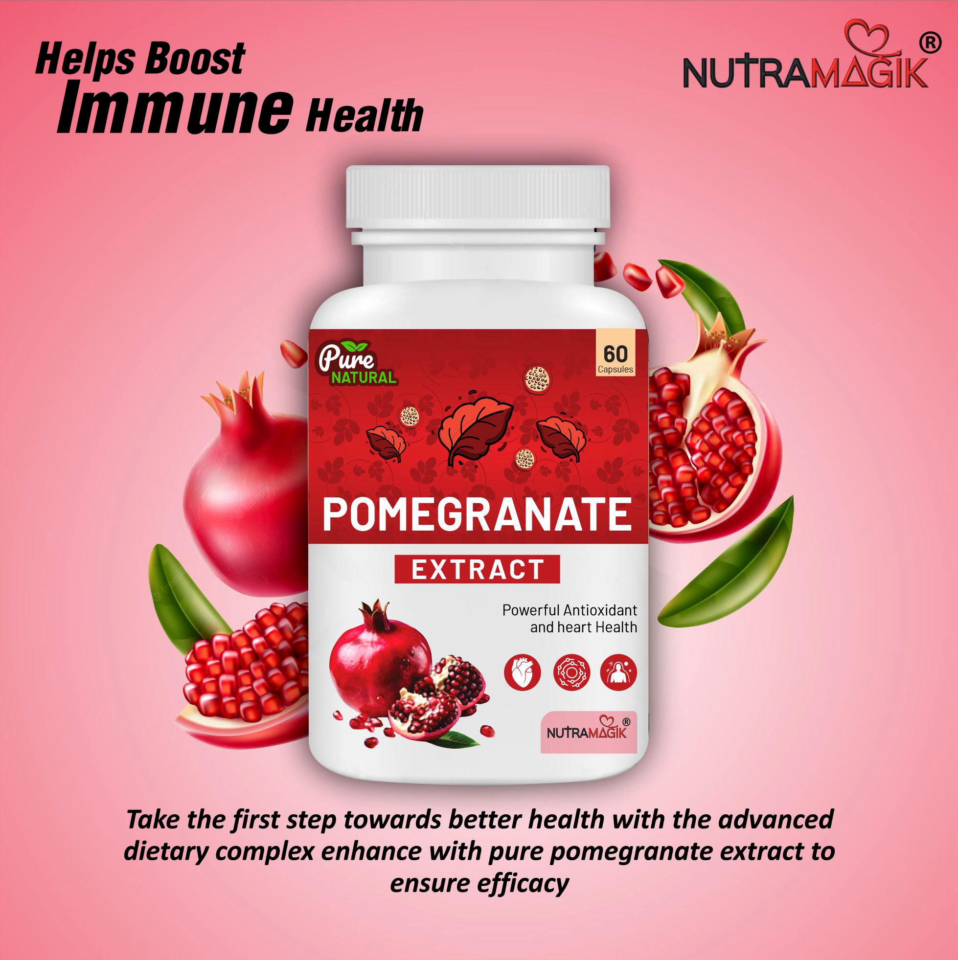 Pomegranate Extract -60 capsules