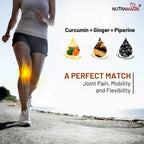 Curcumin with Ginger and Piperine Extract -60 capsules