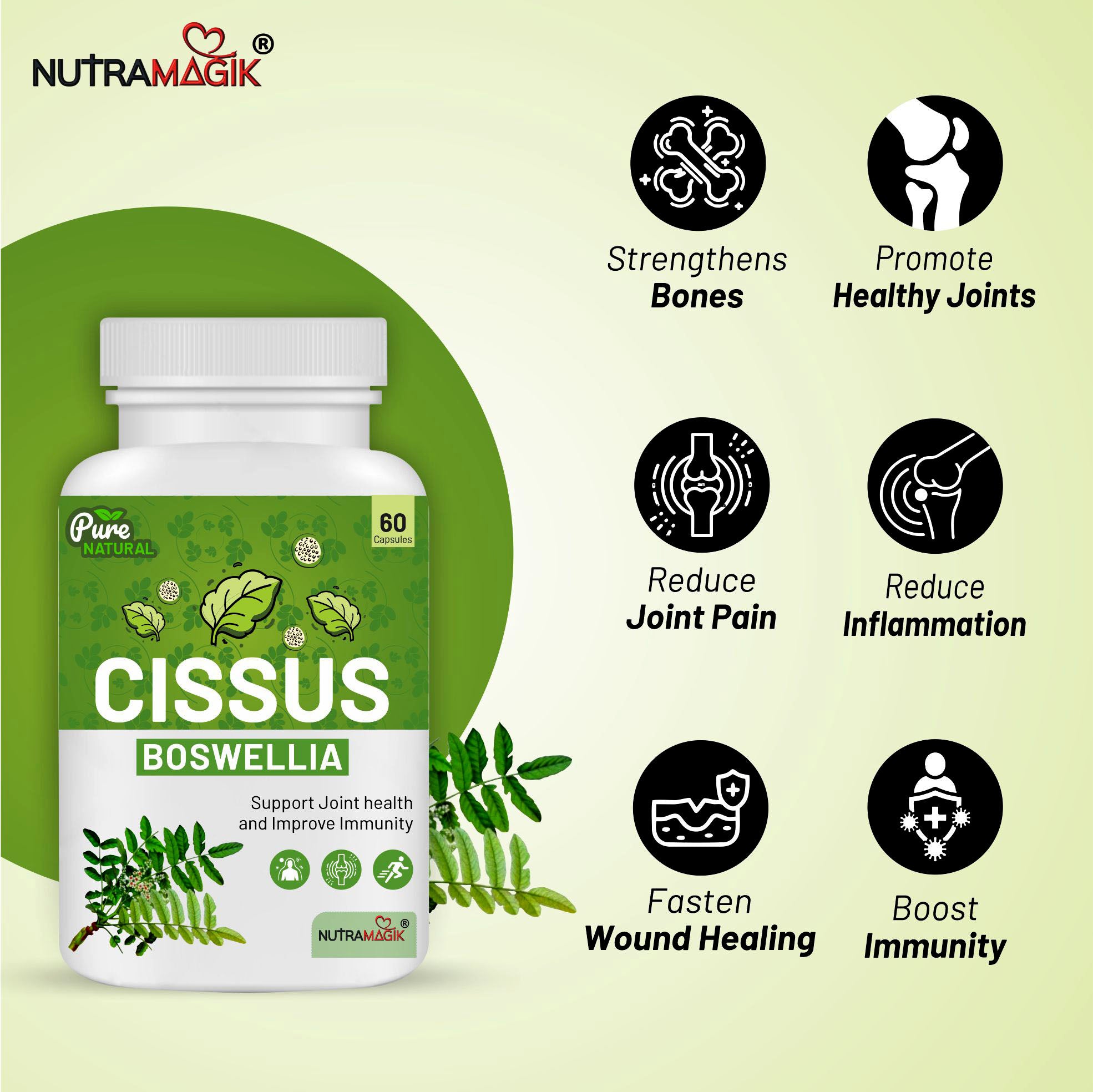 Cissus Boswellia - 60 Capsules