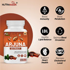 Arjuna Extract- 60 Capsules