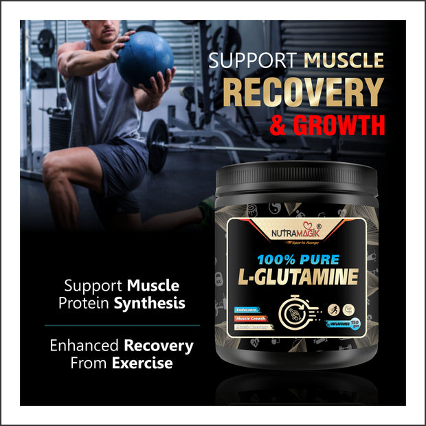 Combo Deals Creatine Unflavoured 100gm & L Glutamine unflavoured 100gm
