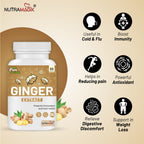 Ginger Extract -60 Capsules