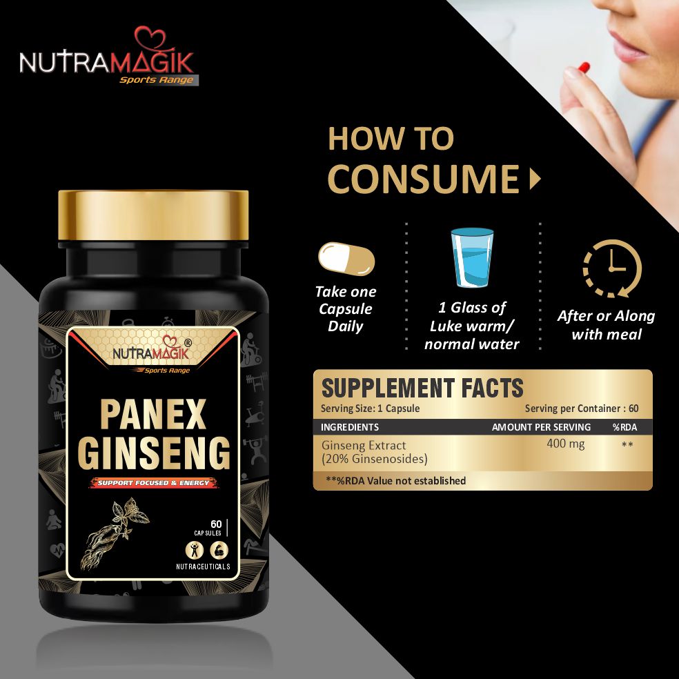 Panex Ginseng - 60 capsules