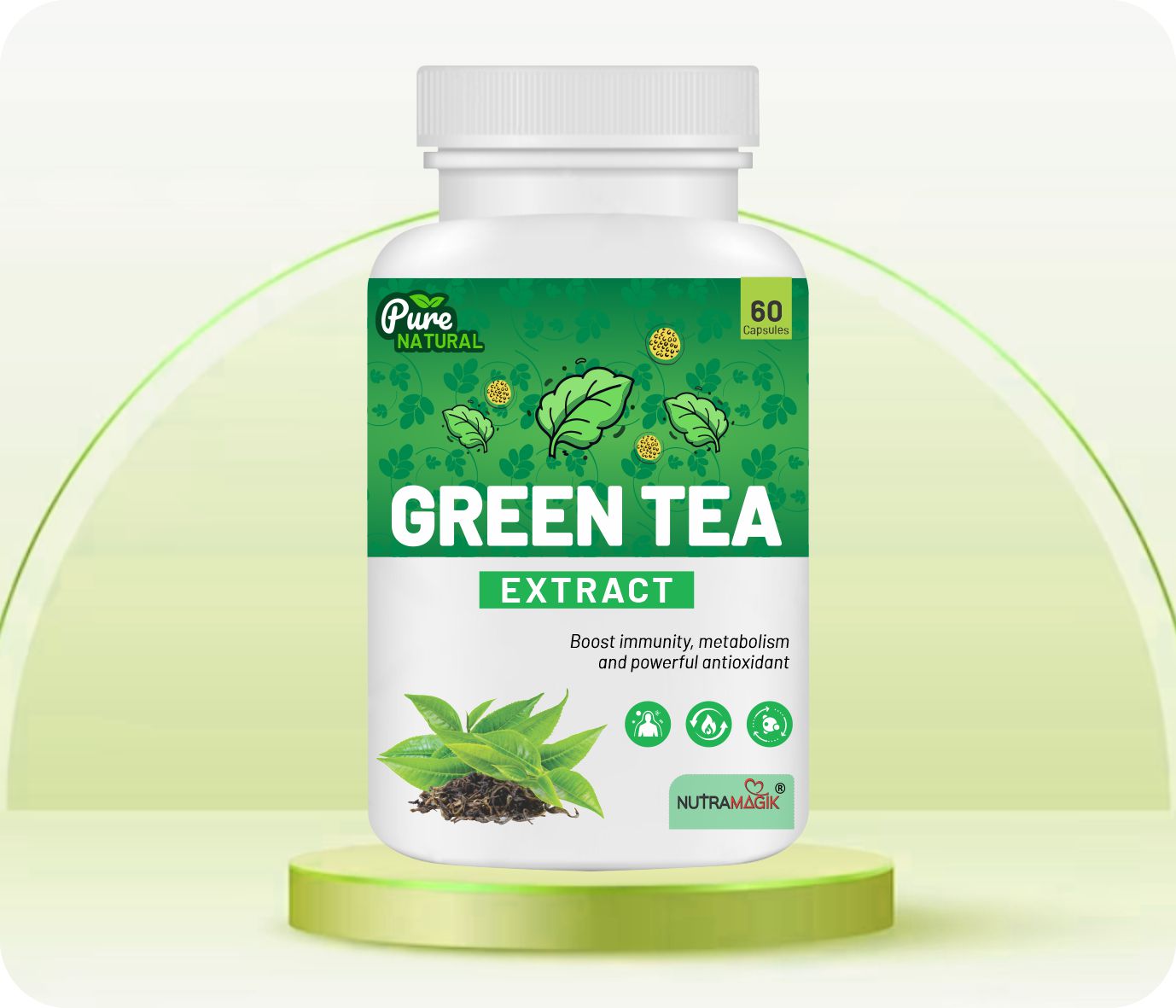 Green Tea Extract-60 Capsules