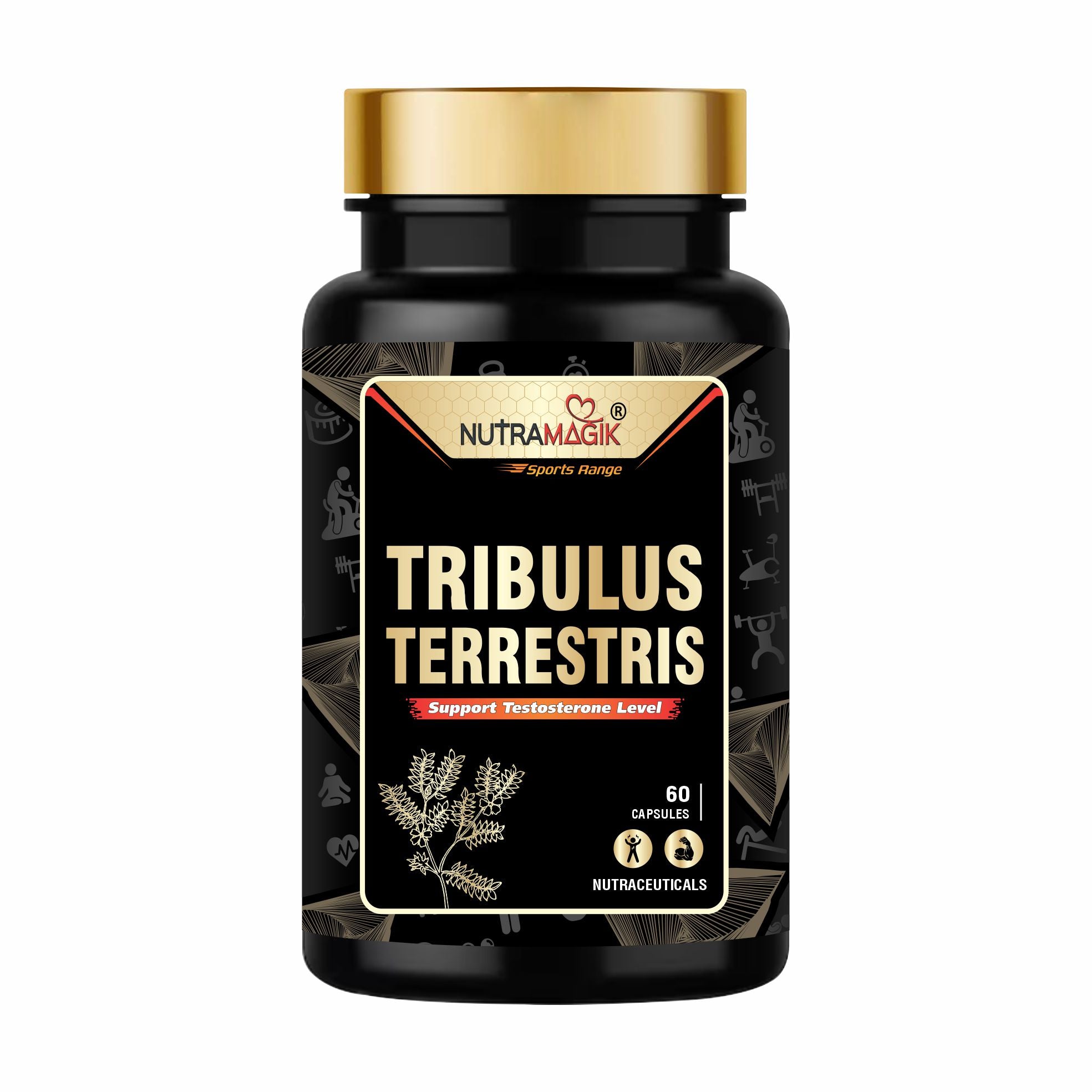 Tribulus Terrestris Gokshura Natural Testo Booster-60 Capsules