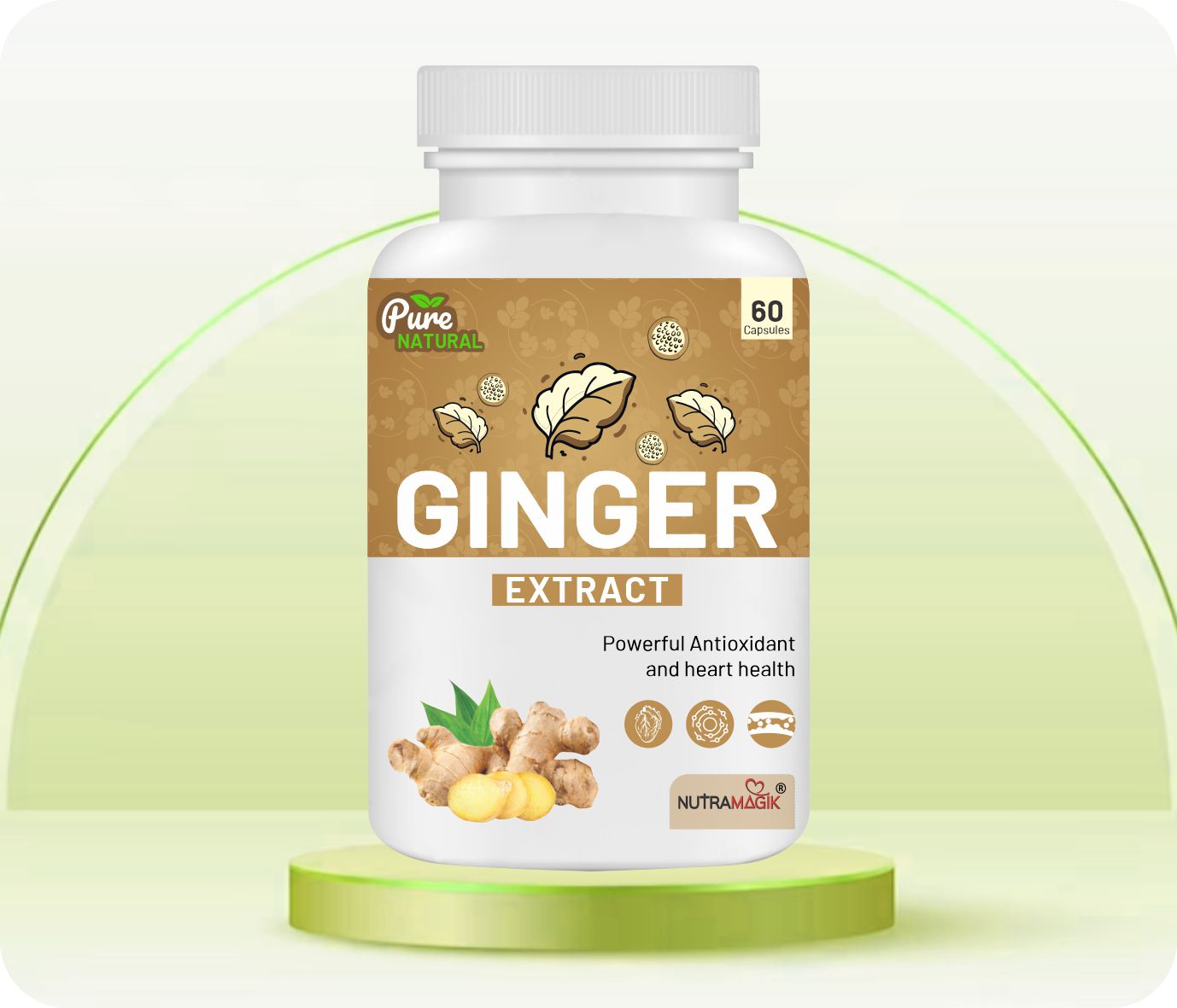 Ginger Extract -60 Capsules