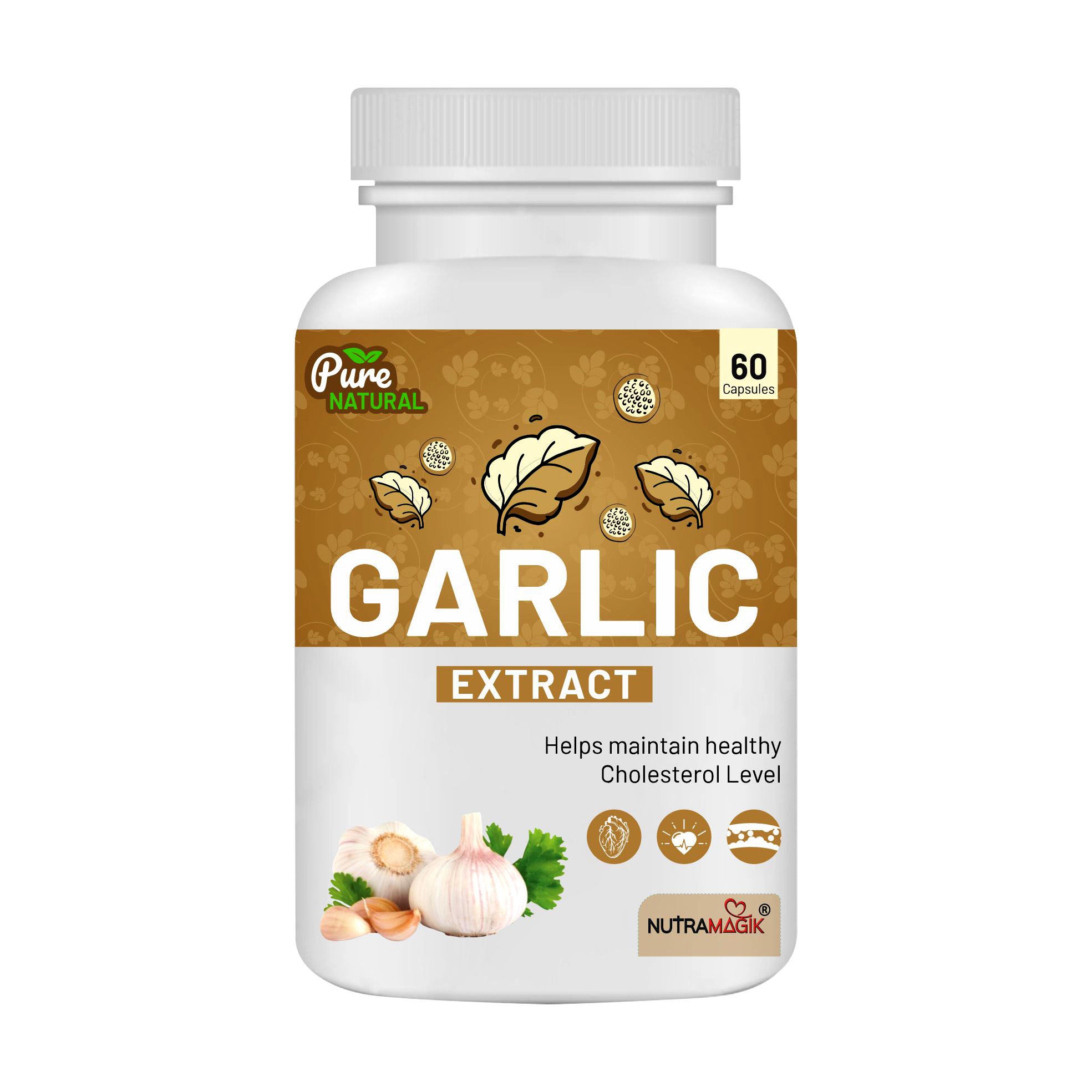 Garlic Extracts - 60 Capsules