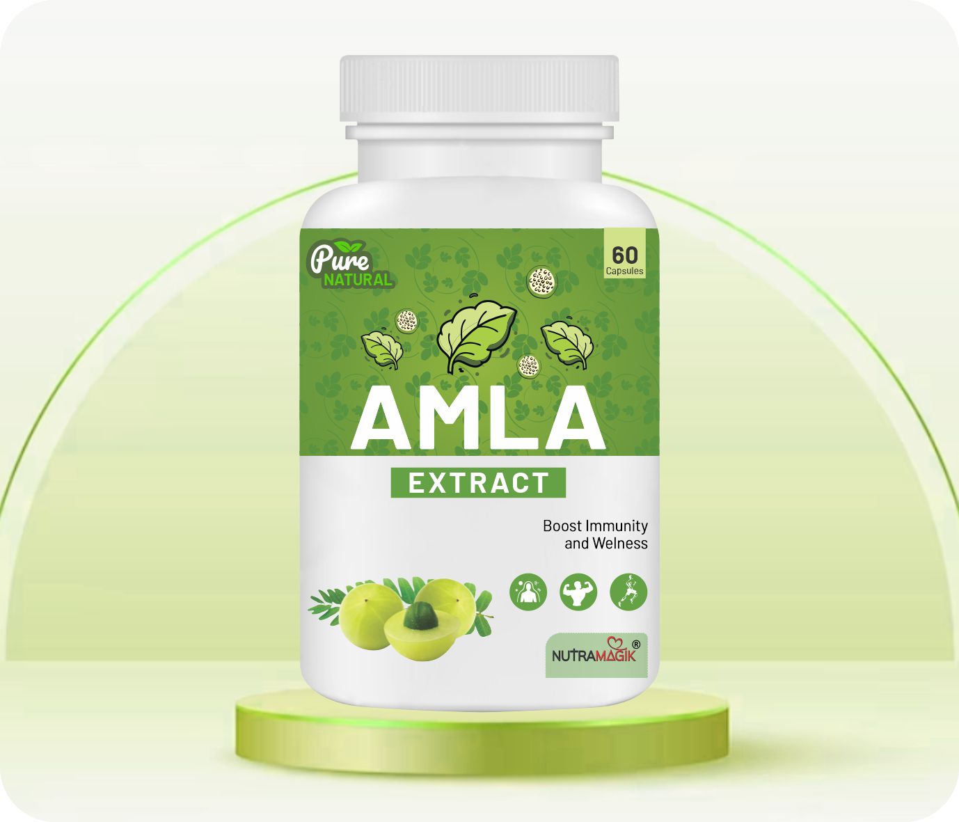Amla Extract - Boost Immunity and Wellness - 60 Capsules
