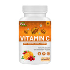 Vitamin C,Acerola Cherry, Rosehip Extract with Zinc-60 Capsule