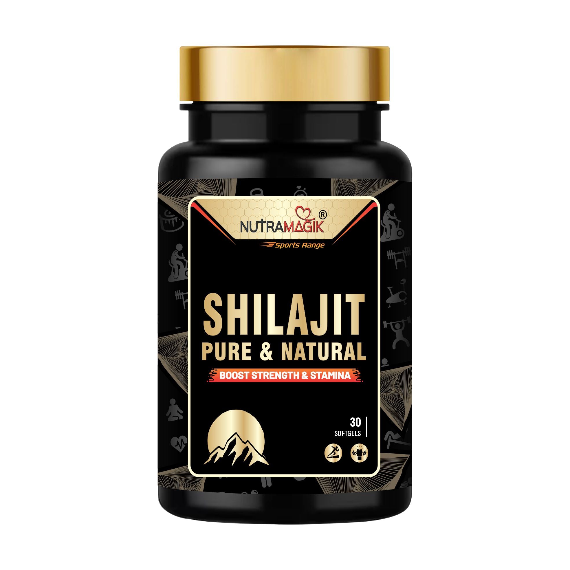 Shilajit Pure and Natural Shilajit - 30 Capsules