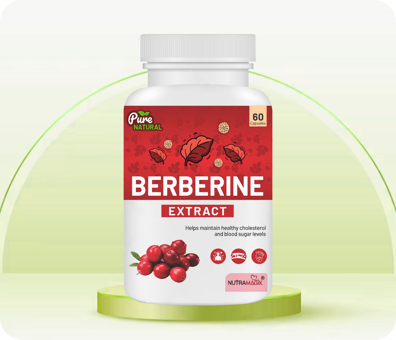 Berberine Extract- 60 Capsules