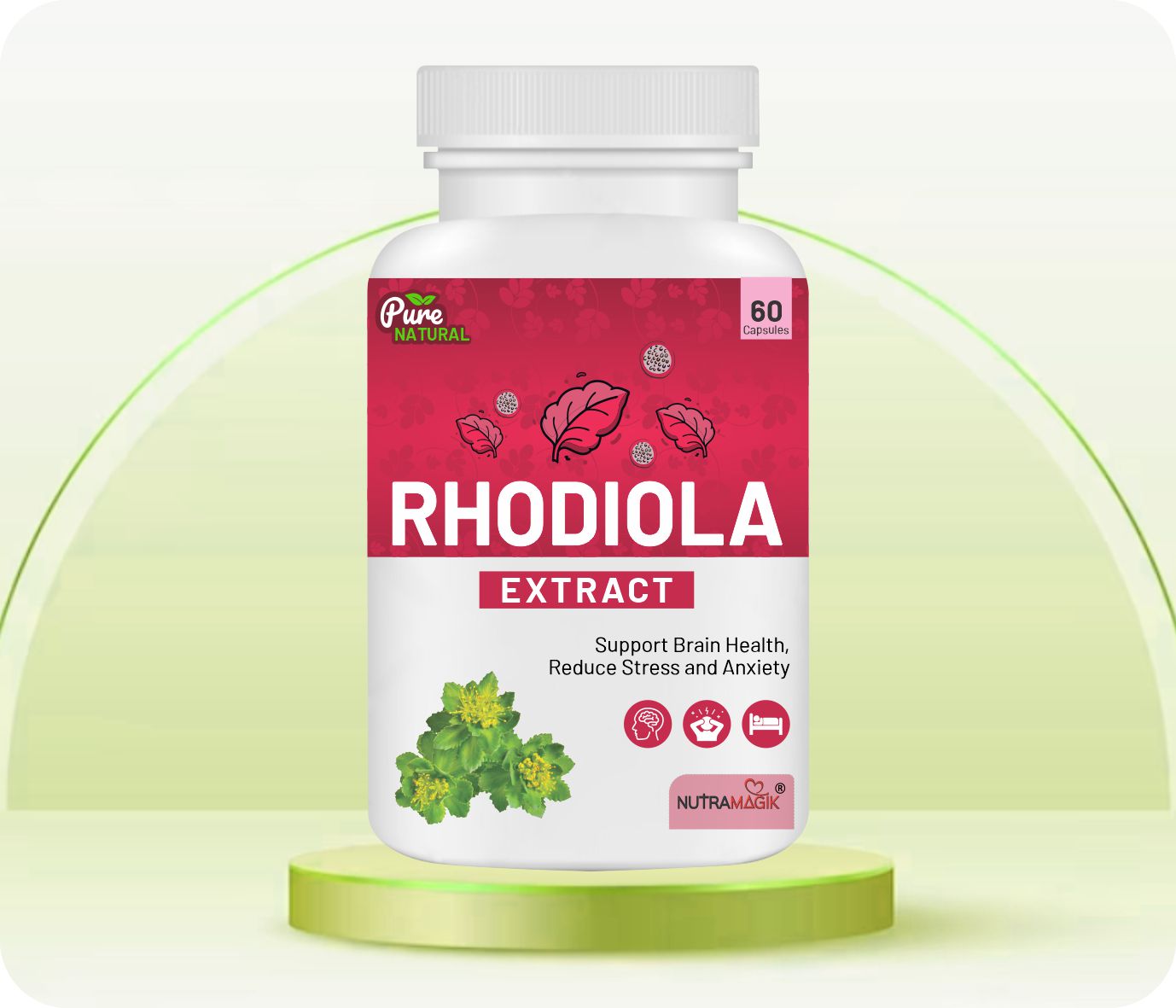 Rhodiola Rosea Root Extract -60 Capsules