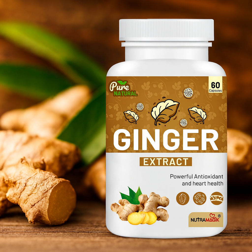 Ginger Extract -60 Capsules