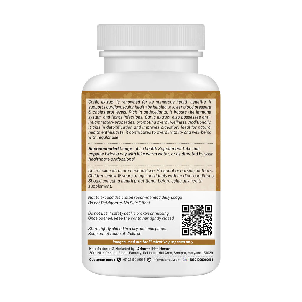 Garlic Extracts - 60 Capsules
