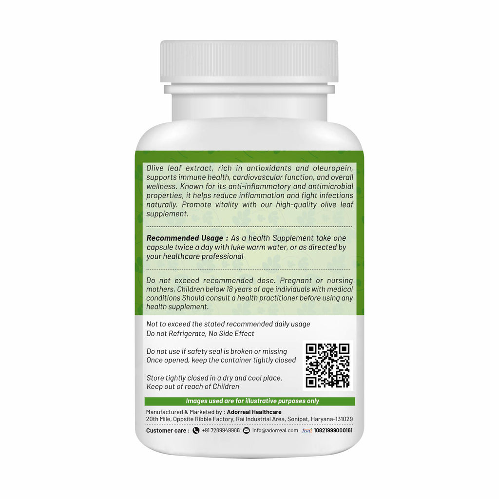 Olive Leaf Extract - 60 Capsules