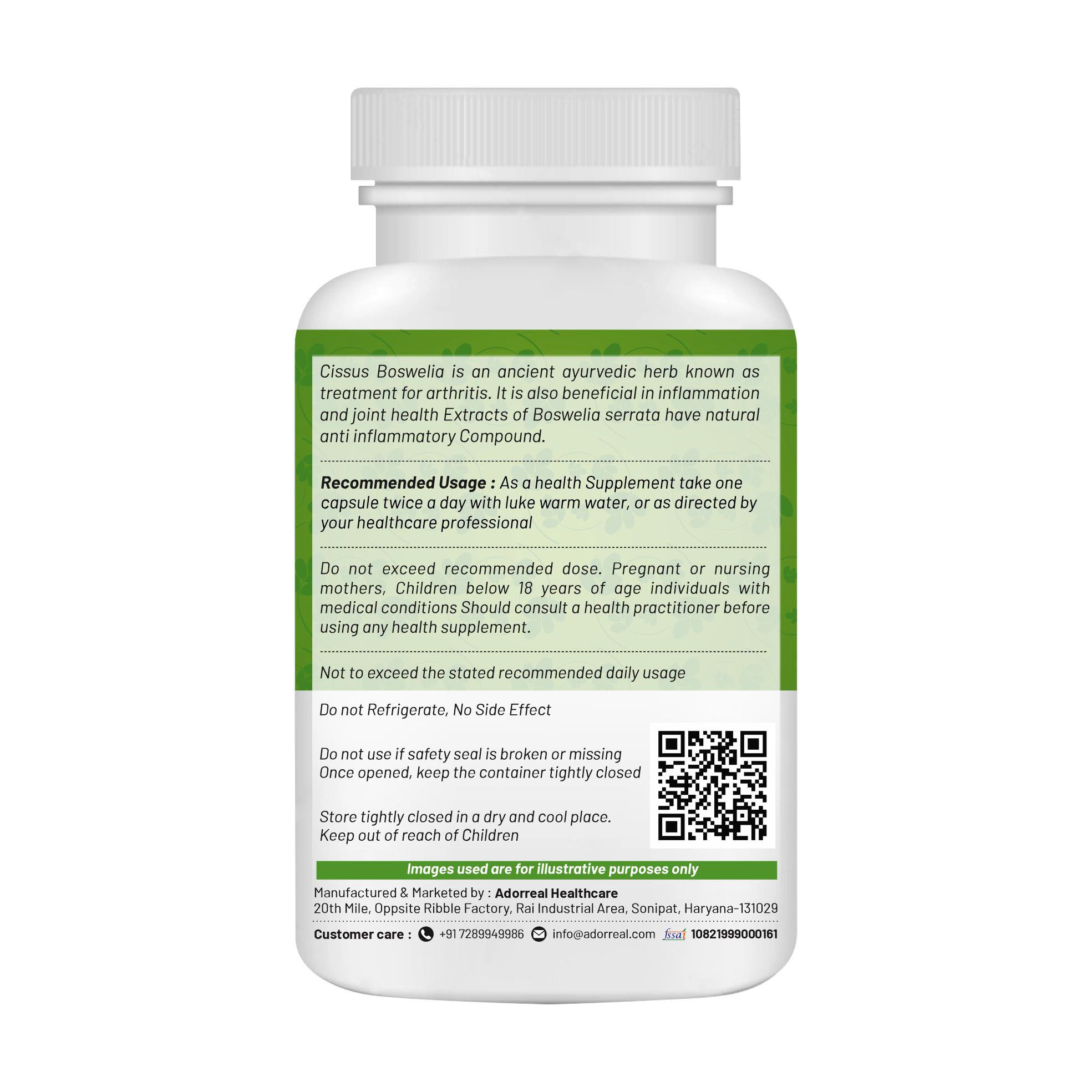Cissus Boswellia - 60 Capsules
