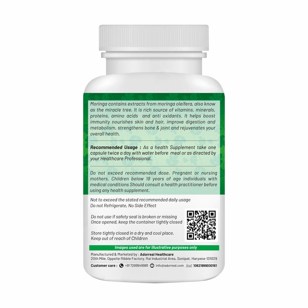 Moringa Leaves Capsule -60 capsules