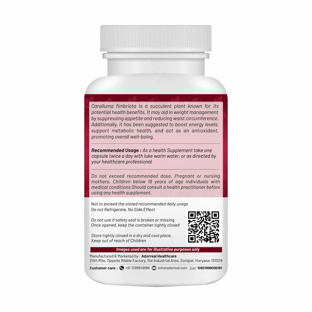 Caralluma Fimbriata Fat Burner - 60 Capsules