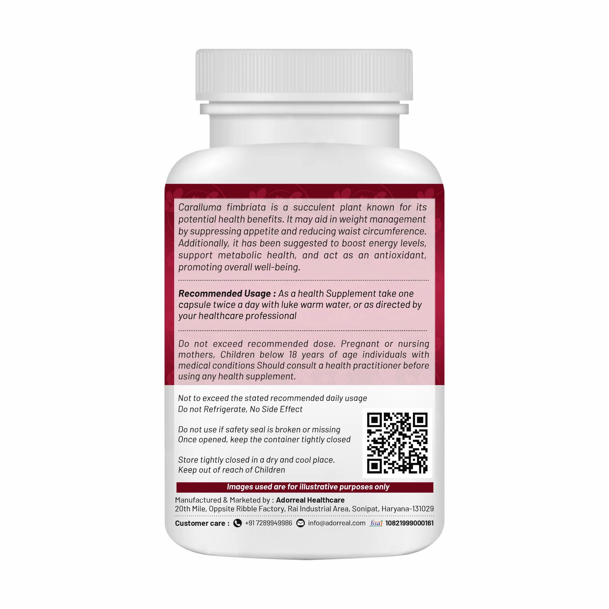 Caralluma Fimbriata Fat Burner - 60 Capsules