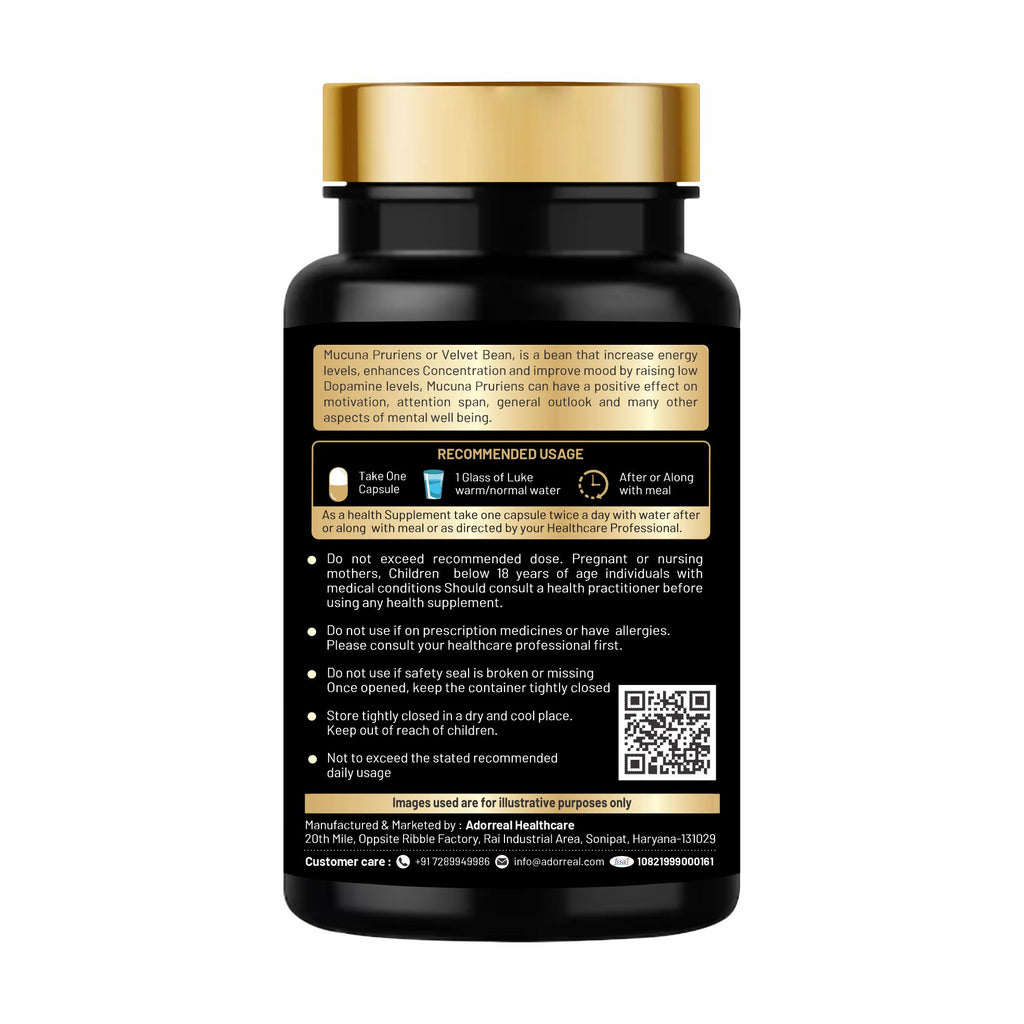 Mucuna Pruriens - 60 Capsules
