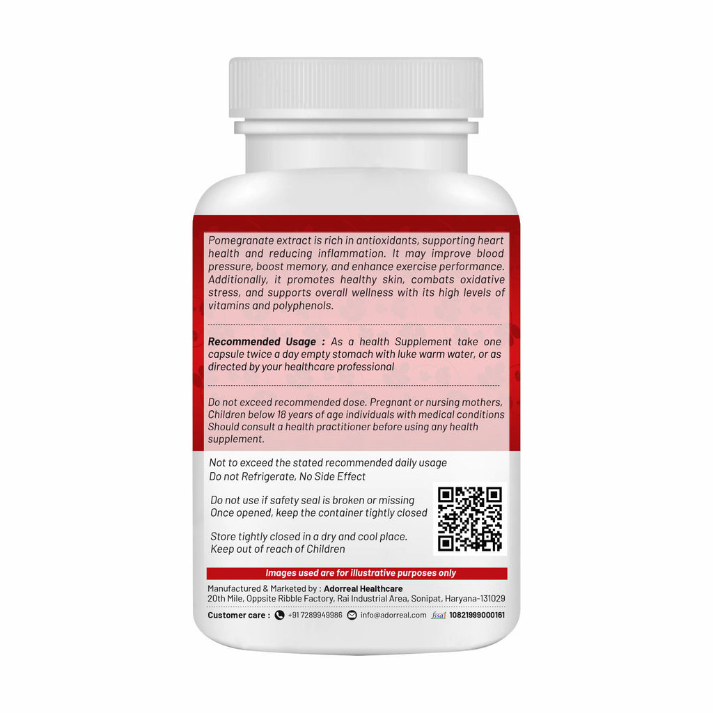 Pomegranate Extract -60 capsules