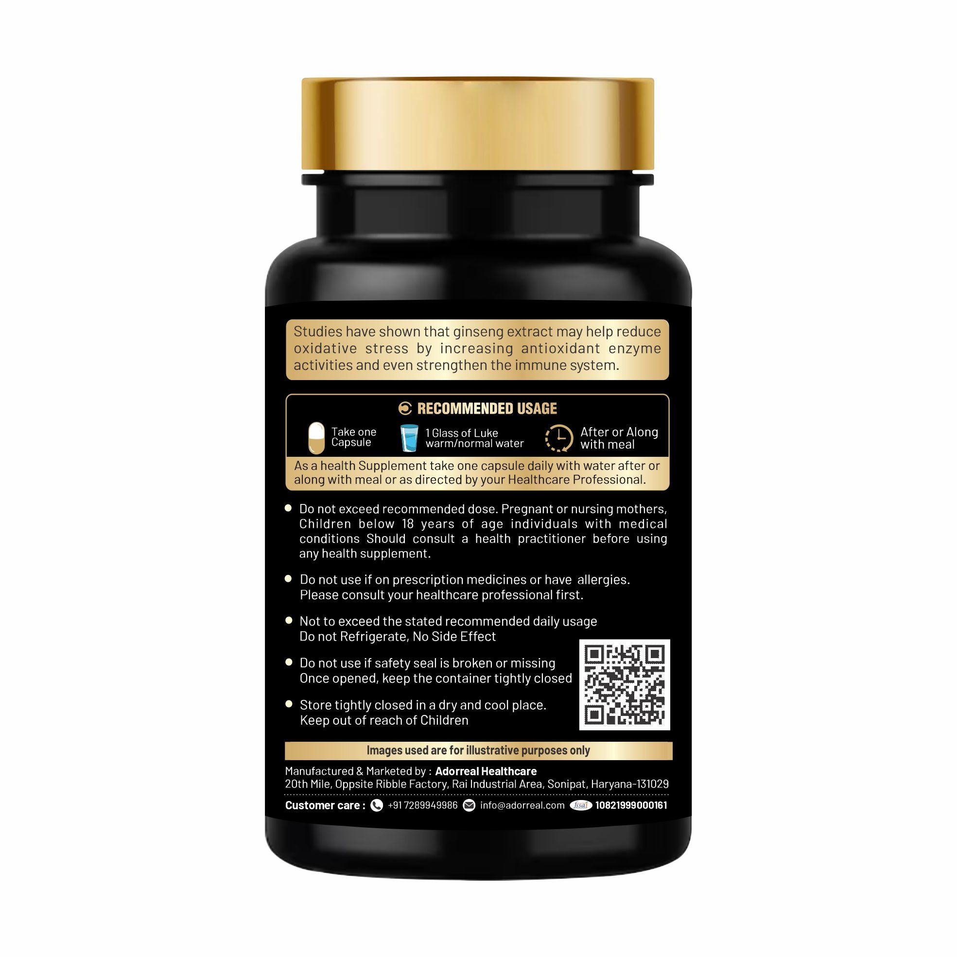 Panex Ginseng - 60 capsules