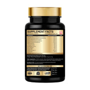 Testosterone Booster For Stamina, Energy And Strength | Contains Safed Musli,Mucuna, Ashwagandha & Fenugreek Extract- 60 Capsules