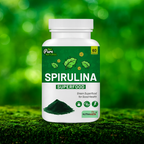 Spirulina Super Green - 60 Capsules