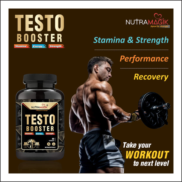 Nutramagik Shilajit and Testobooster combo offer - 60 capsule each