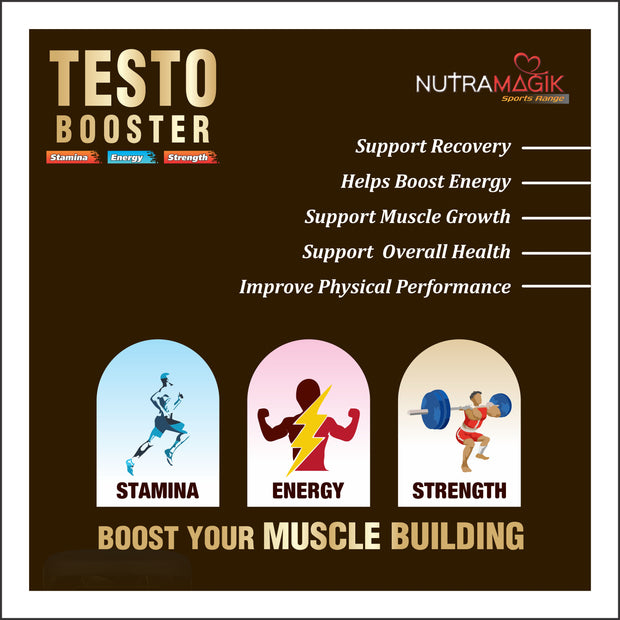 Nutramagik Shilajit and Testobooster combo offer - 60 capsule each
