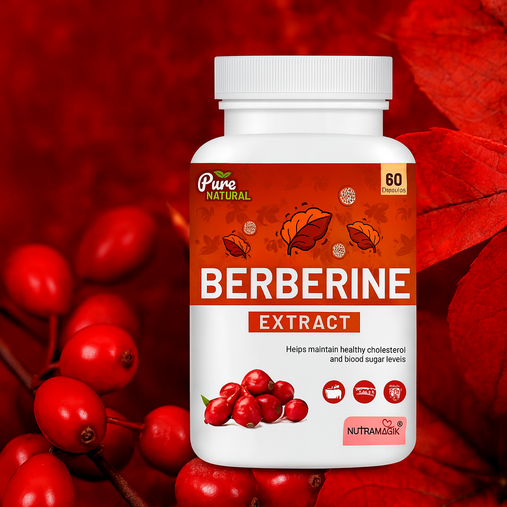 Berberine Extract- 60 Capsules