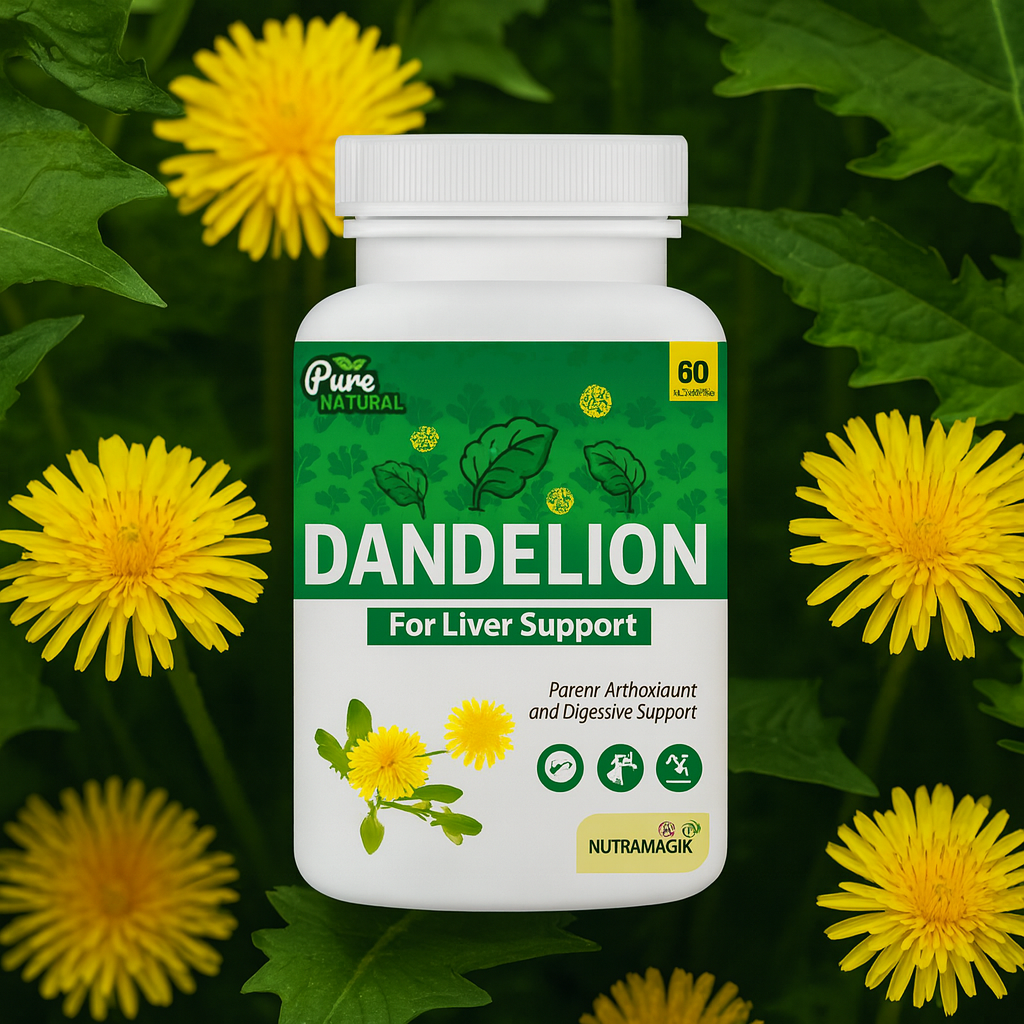 Dandelion Root Extract-60 Capsules
