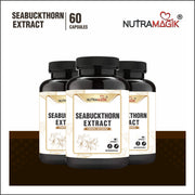 Sea Buckthorn For Healthy Heart, Immunity Power & Body Detox- 60 Capsules