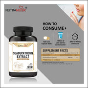 Sea Buckthorn For Healthy Heart, Immunity Power & Body Detox- 60 Capsules