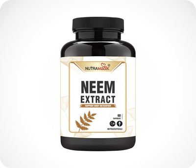 Neem Extract Natural Blood Purifier | Improves Skin Health | Supports Detoxification-60 Capsules